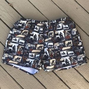 Vintage Harley Davidson swim trunks